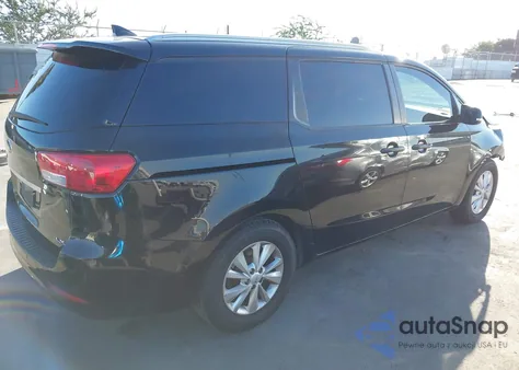 2016 Kia Sedona Lx z USA, uszkodzony, nr VIN KNDMB5C13G6215005